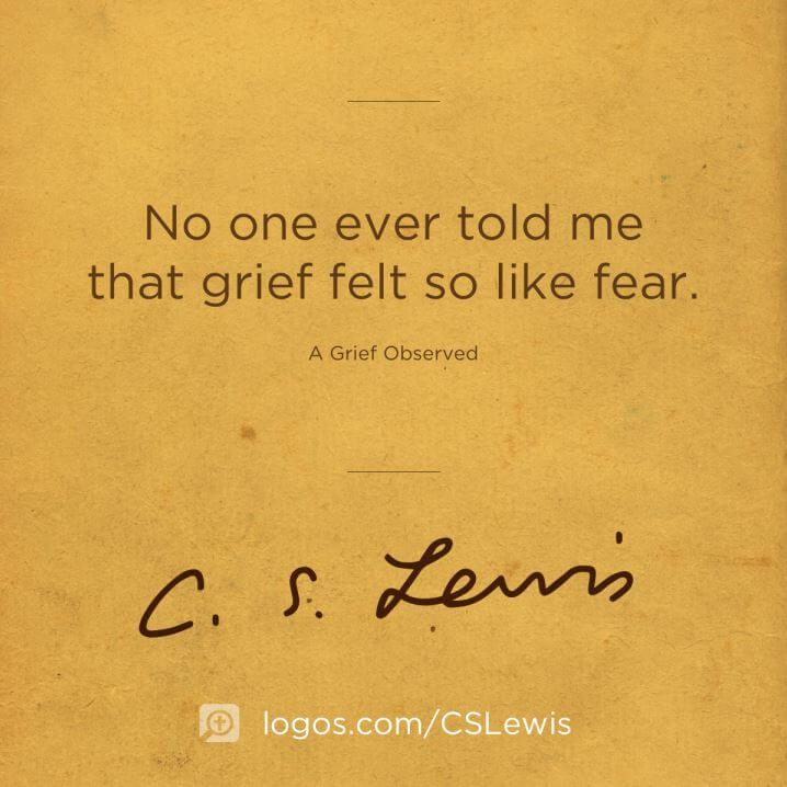 Image result for c s lewis quotes grief